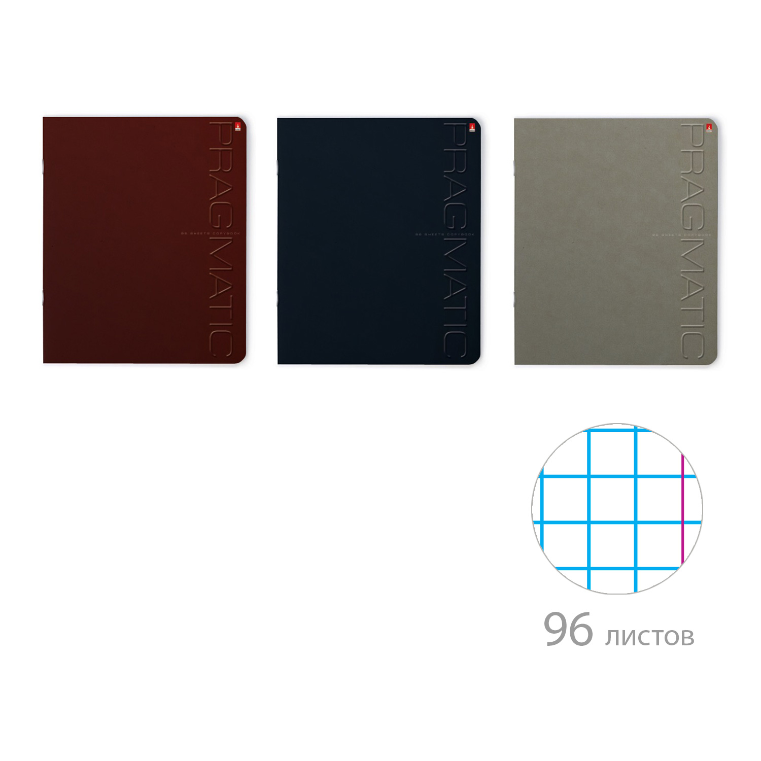 

Тетрадь общая в клетку Альт Pragmatic 7-96-779/1, 96 л., 1 шт.