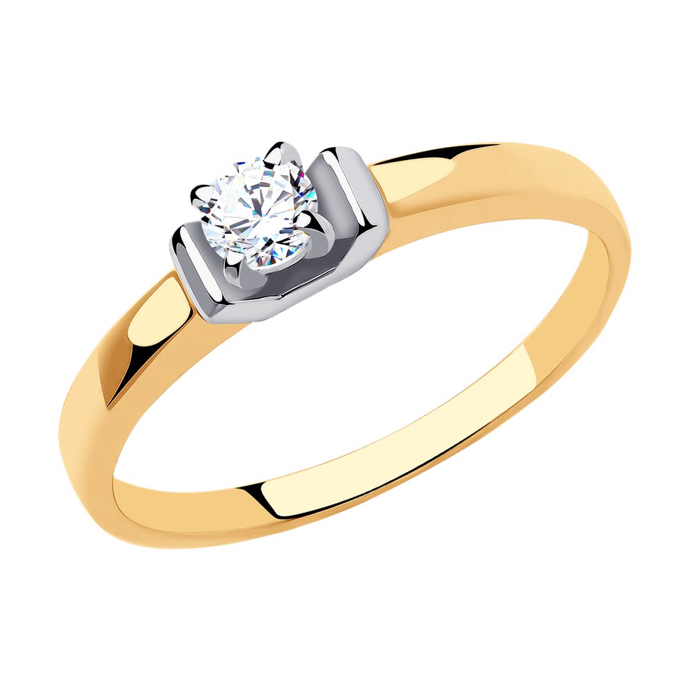 

Кольцо из золота р. , Diamant 31-110-00802-1, фианит, 31-110-00802-1