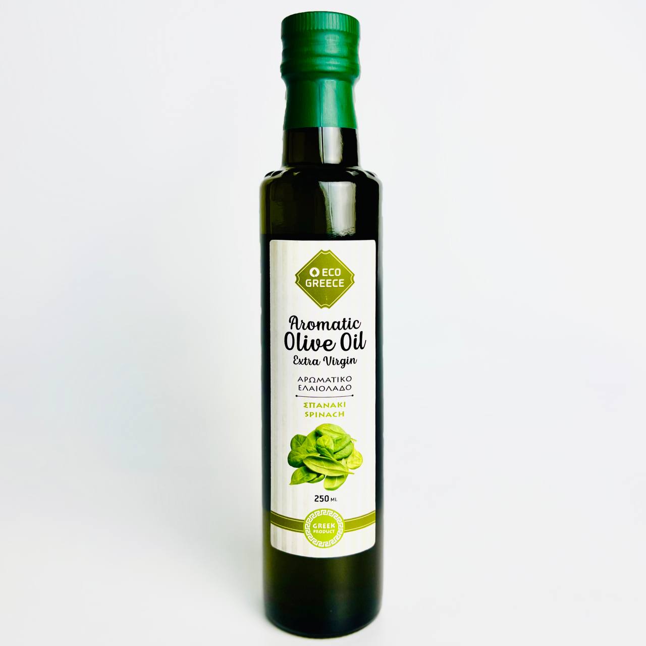 Оливковое масло EcoGreece со шпинатом Греция, 250 мл