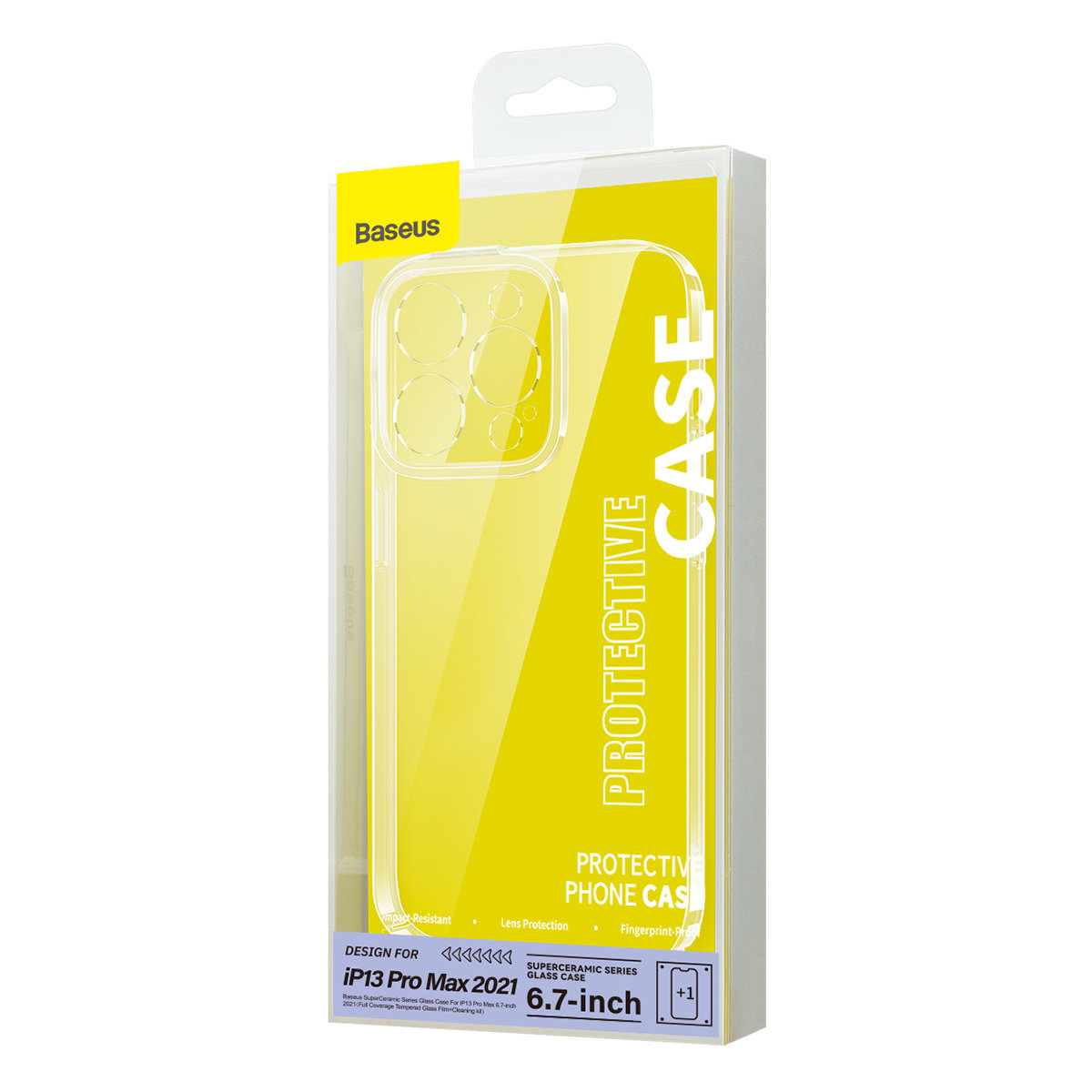 

Силиконовый чехол Baseus iPhone 13 Pro Max 2021, ARCJ020502, Прозрачный, ARCJ020502