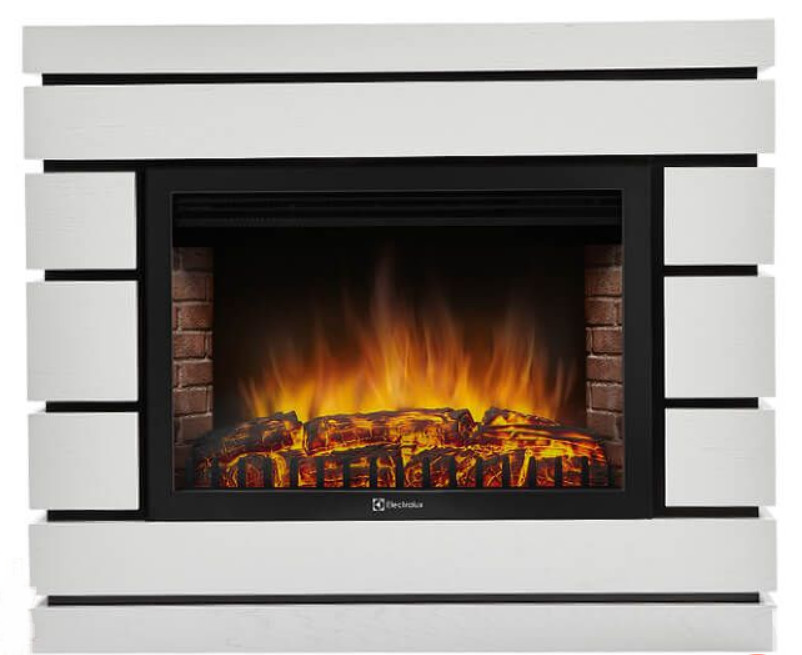 

Портал каминный Firelight Moderno 25 белый дуб, Moderno 25 белый дуб