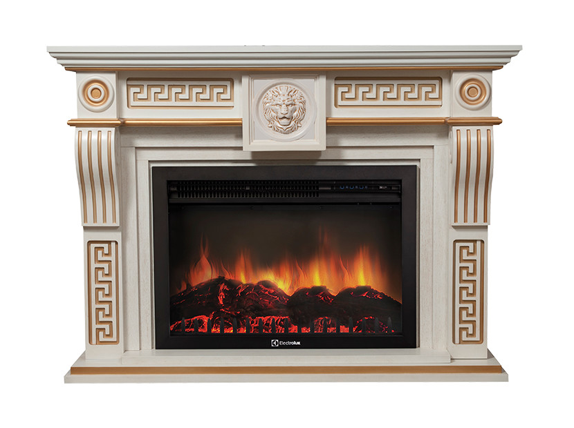 

Портал каминный Firelight Vittoriano 30 беленый дуб/золотая патина, Vittoriano 30 беленый дуб/золотая патина