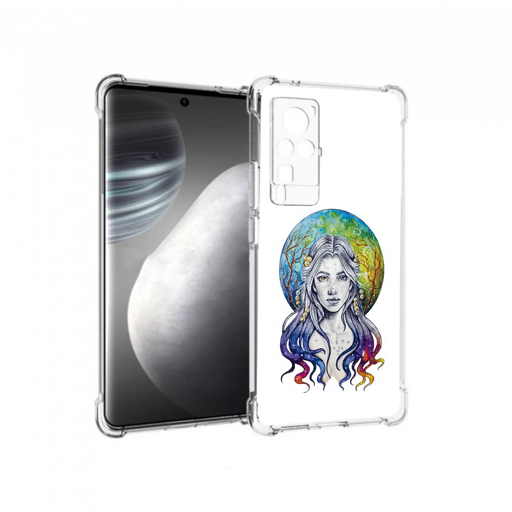 

Чехол MyPads Tocco для Vivo X60 pro девушка с красивыми волосами (PT226972.385.313), Прозрачный, Tocco
