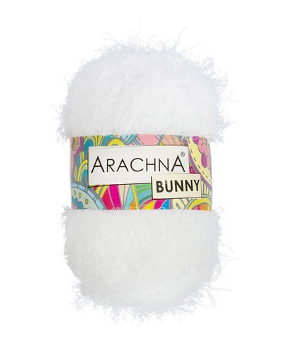 

Пряжа ARACHNA BUNNY 100% микрополиэстер 5 шт. х 100 г 110 м цв. №53 белый BUNNY-№5, Bunny