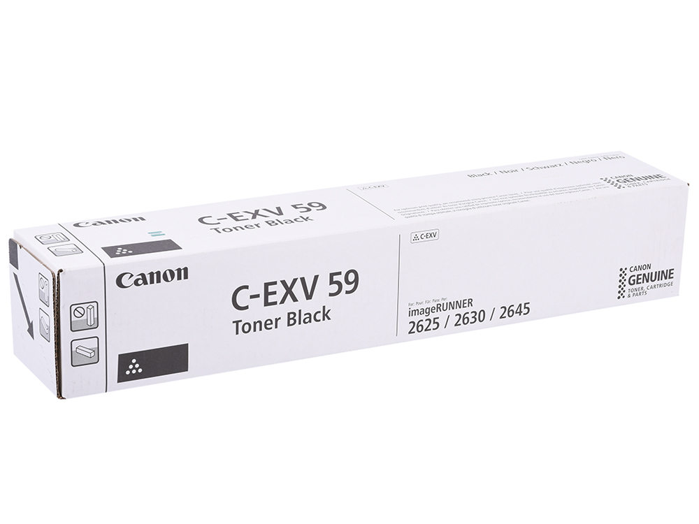 

Оригинальный тонер Canon C-EXV59 BK / 3760C002 Black, Черный, 3760C002