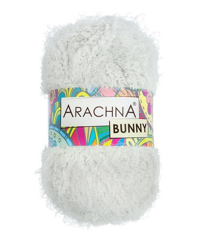 

Пряжа ARACHNA BUNNY 100% микрополиэстер 5 шт. х 100 г 110 м цв. №76 св.серый BUNNY, Bunny