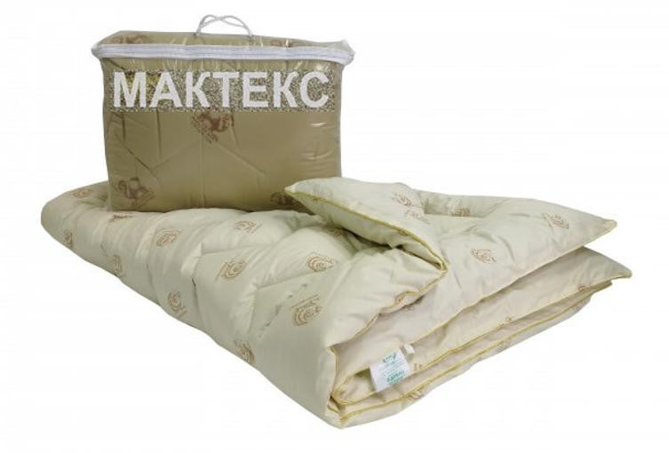 

Одеяло Maktex из овечьей шерсти 1,5 спальное Козерог утолщенное, Бежевый, из овечьей шерсти 1,5 спальное