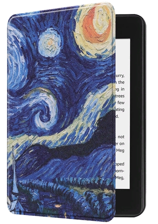 Чехол-обложка MyPads для Amazon Kindle PaperWhite 4 2018/ тематика Ночь