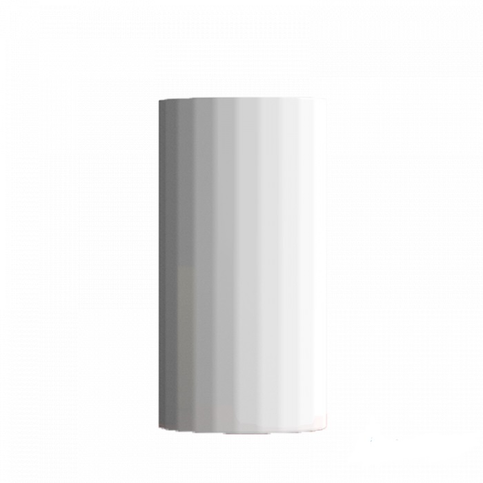 Geometry Прямая Ваза с глазурью Xiaomi Bright Glazed Corrugated Straight Vase White Small