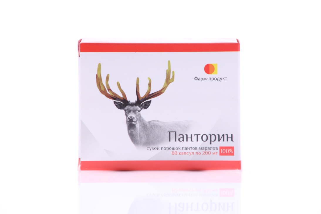 

Комплекс для укрепления иммунитета и потенции Панторин Фарм-продукт 60 капсул