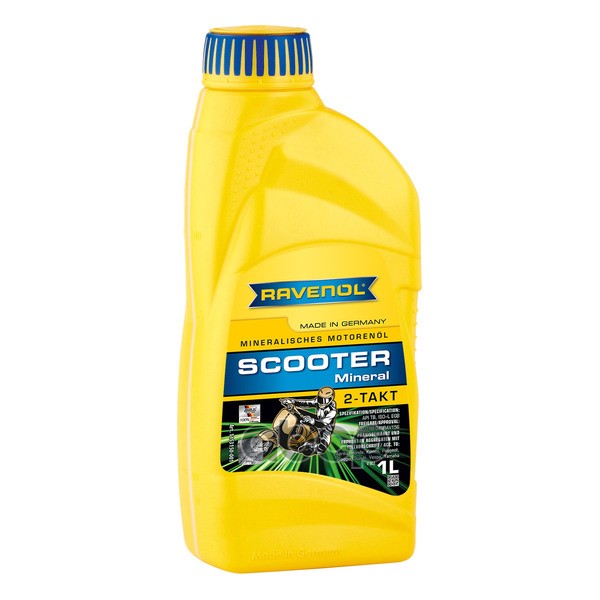 

Моторное масло Ravenol минеральное Scooter 2-Takt 1л
