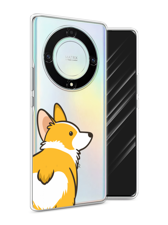 

Чехол Awog на Honor X9A "Корги следуй за мной", Желтый;бежевый;белый, 6120850-2
