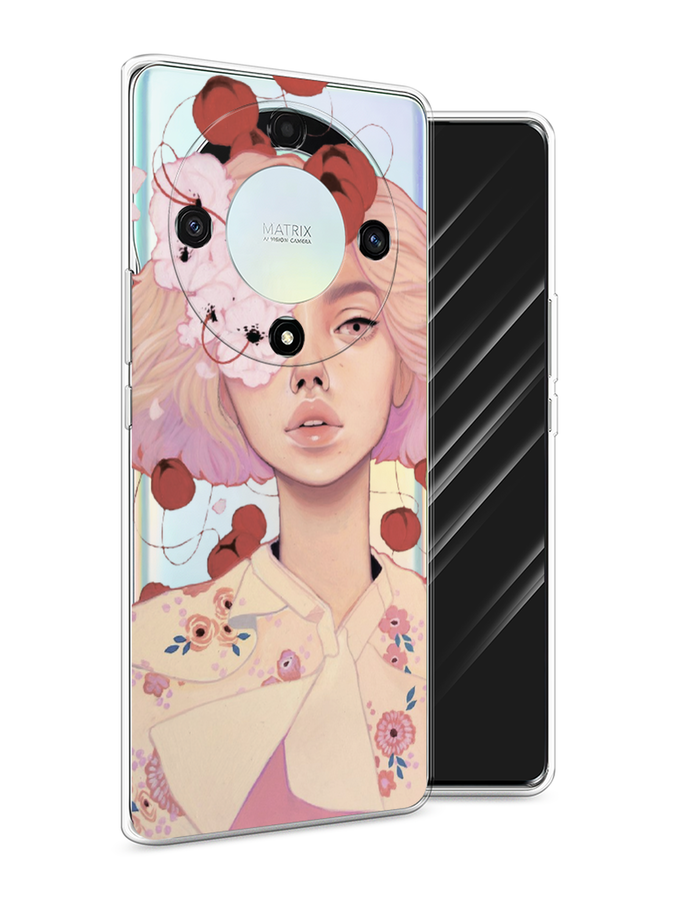 

Чехол Awog на Honor X9A "Цветочная анархия", Бежевый;розовый;бордовый, 6120850-7