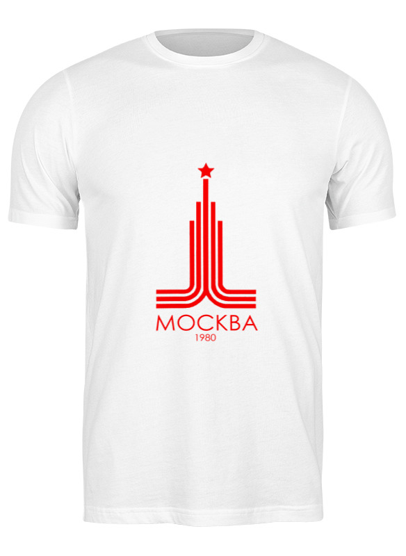 

Футболка мужская Printio Москва 3703805 белая M, Белый, Москва 3703805