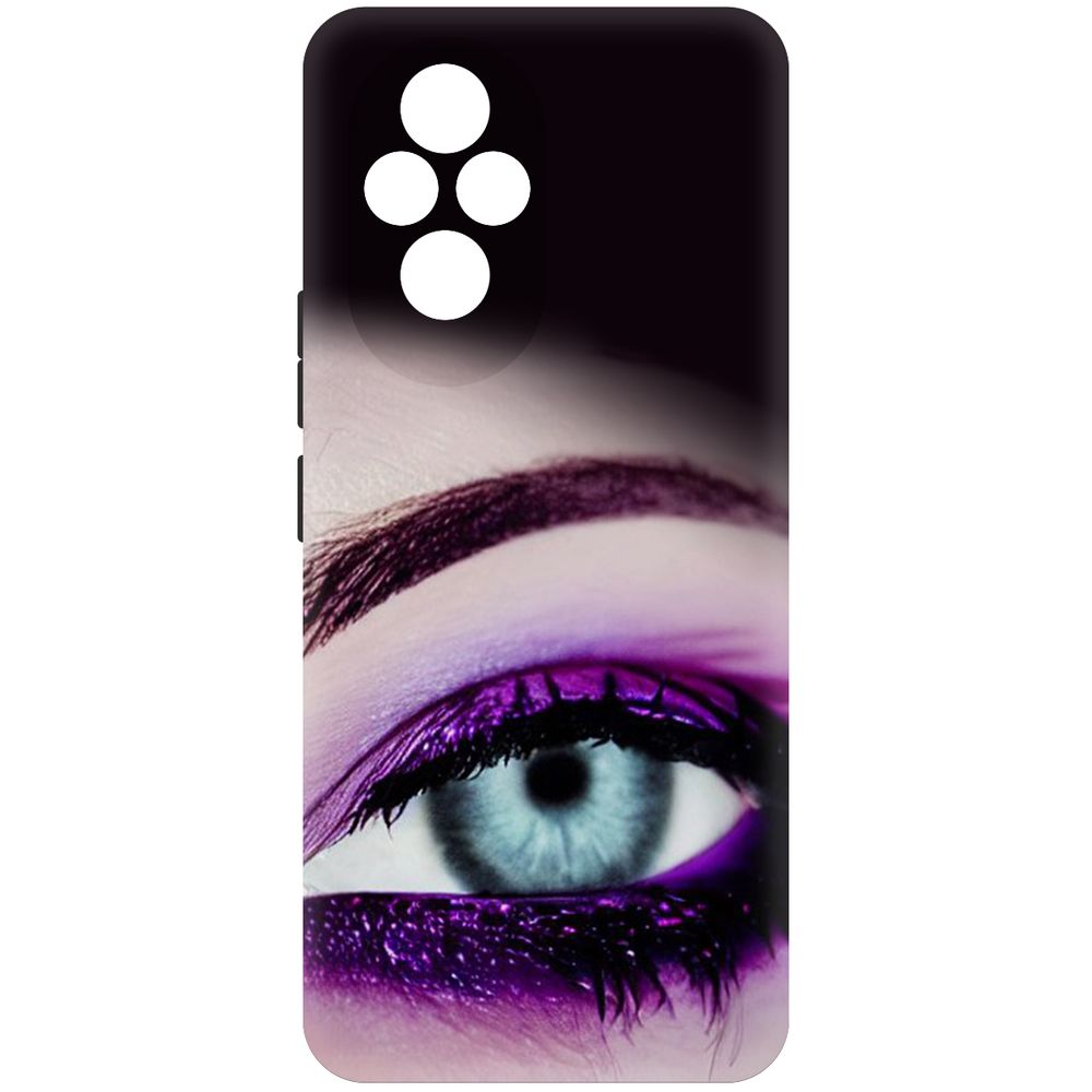 

Чехол-накладка Krutoff Soft Case Взгляд для Honor 200 черный