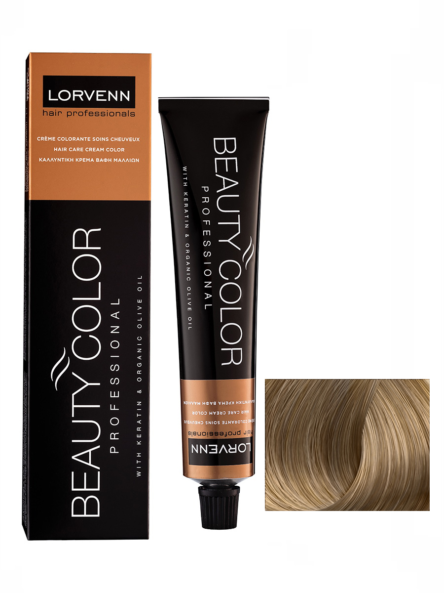 

Крем-краска LORVENN HAIR PROFESSIONALS BEAUTY COLOR для окрашивания 8.0 светло-русый 70 мл