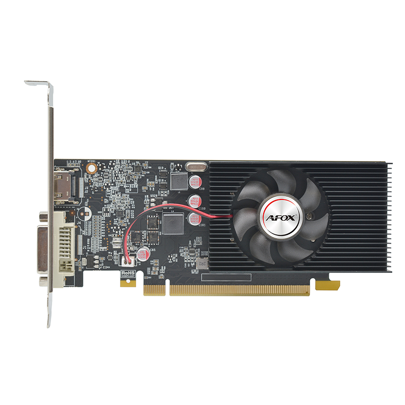 

Видеокарта AFOX NVIDIA GeForce GT 1030 (AF1030-2048D5L5), Черный, GeForce GT 1030