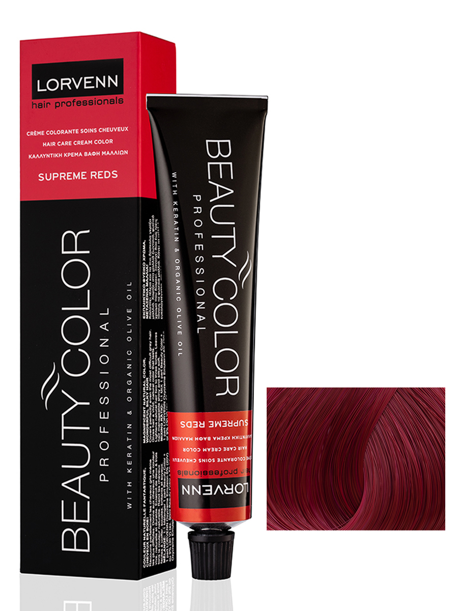 Крем-краска LORVENN HAIR PROFESSIONALS 9.22 светлый блонд насыщенный фиолетовый 70 мл londa color стойкая крем краска 81200798 6 46 тёмный блонд медно фиолетовый 60 мл micro reds