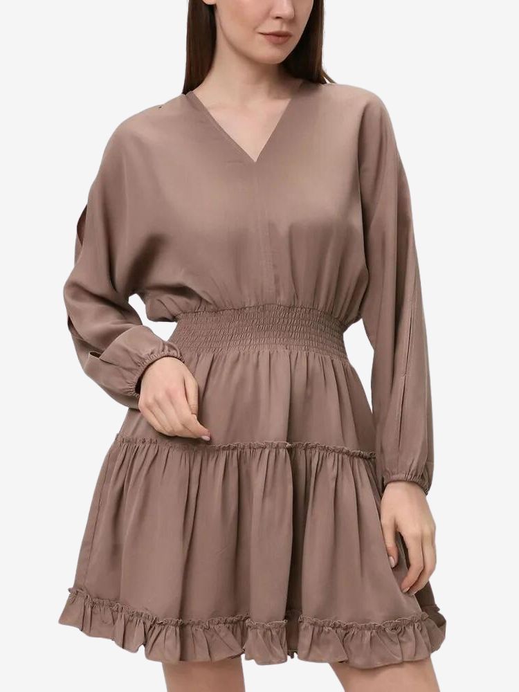 

Туника женская STEFFEN SCHRAUT 21028412 коричневая 44 EU, 21028412