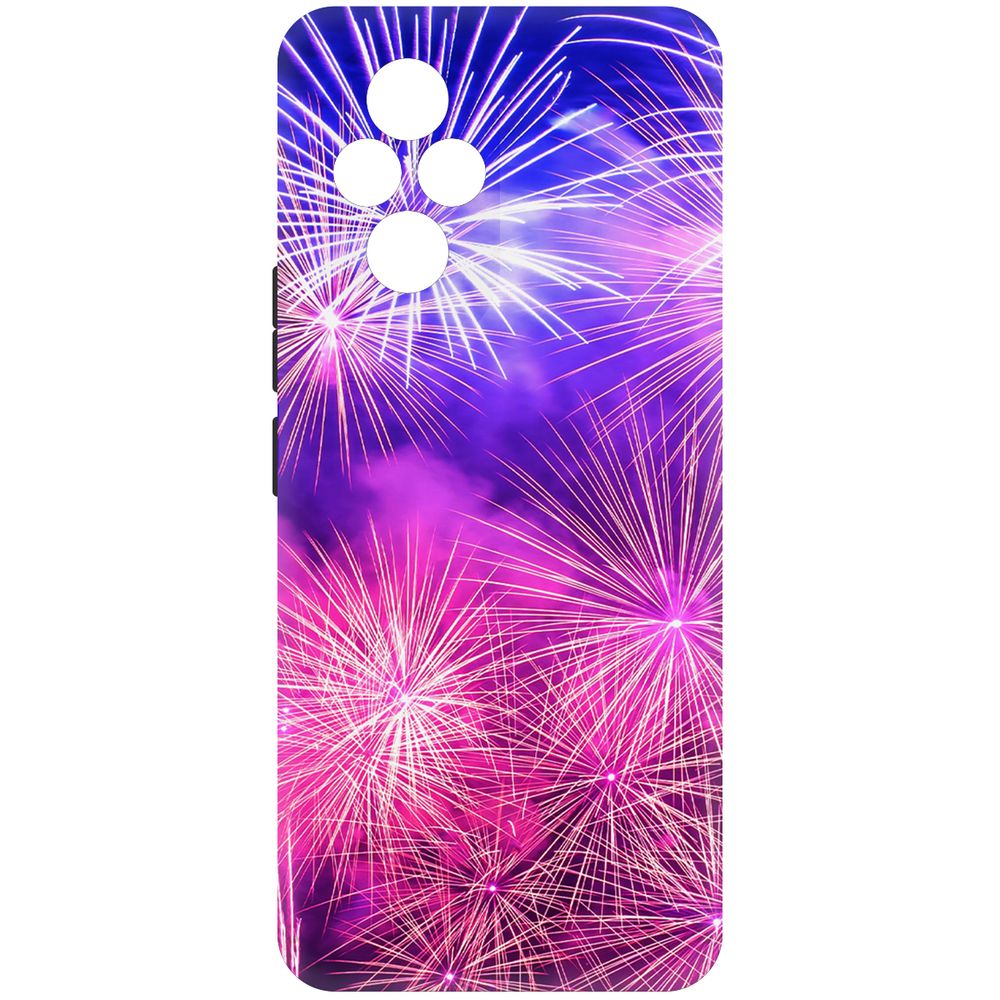 

Чехол-накладка Krutoff Soft Case Салют для Honor 200 черный