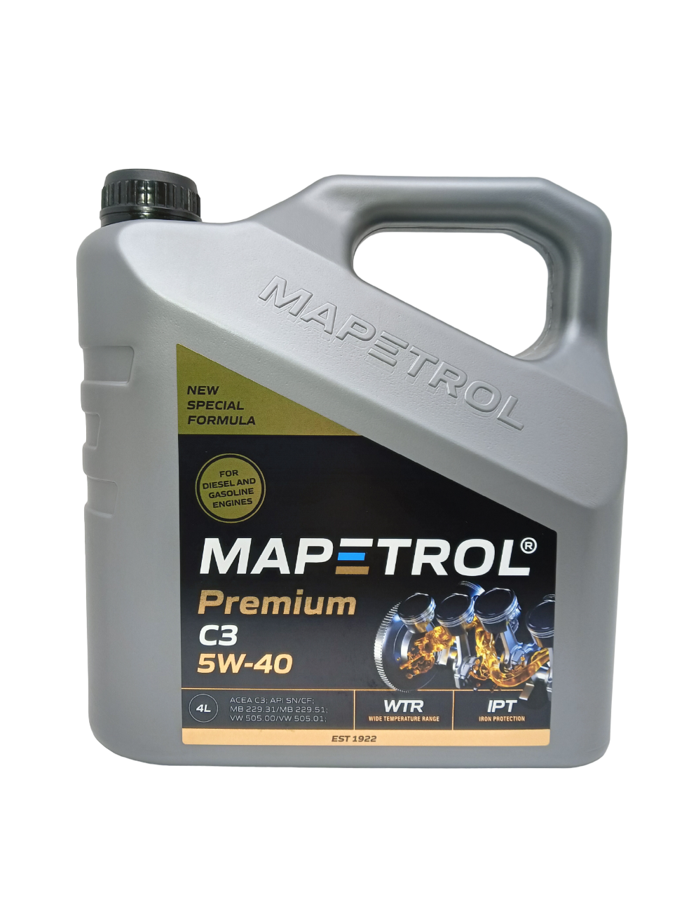 Моторное масло MAPETROL PREMIUM C3 5W-40 4л