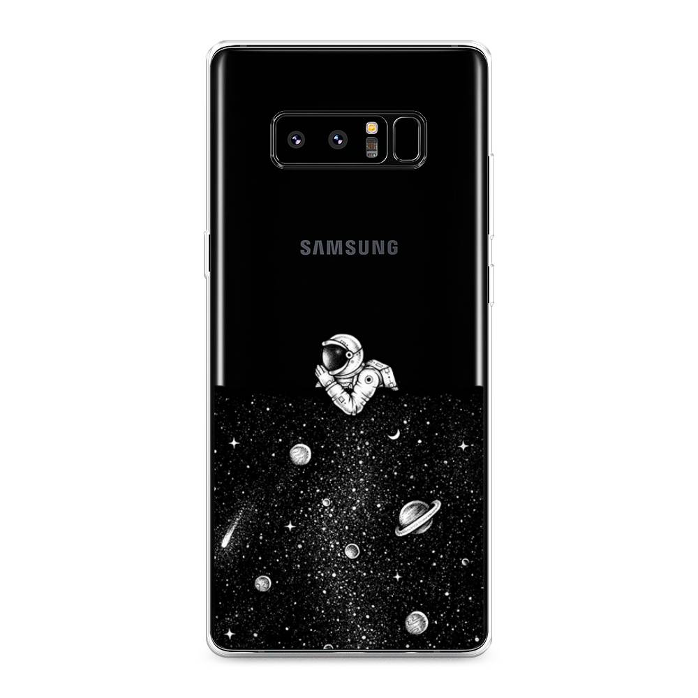 

Чехол Awog на Samsung Galaxy Note 8 "Космический сон", Серый, 25250-4
