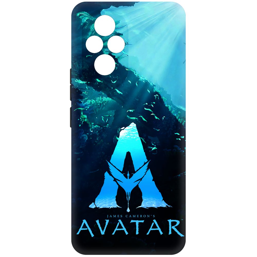 

Чехол-накладка Krutoff Soft Case Аватар - Цветное лого для Honor 200 черный
