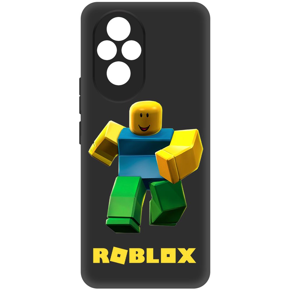 

Чехол-накладка Krutoff Soft Case Roblox-Классический Нуб для Honor 200 черный