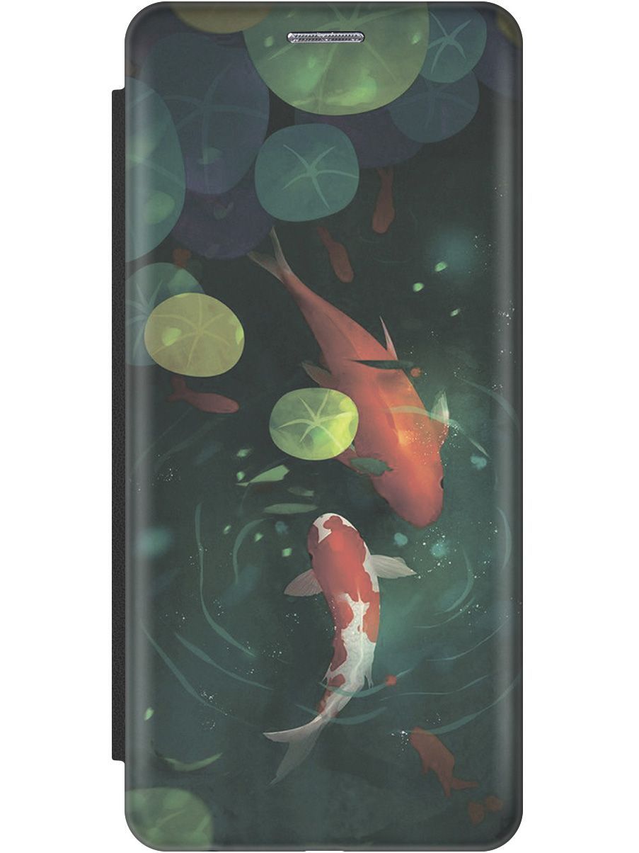 Чехол-книжка на Xiaomi Redmi 12C c принтом 