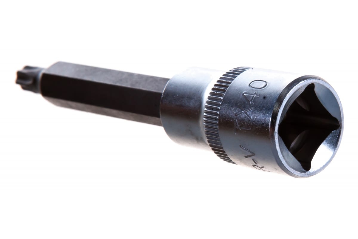 

Насадка Kraft KT 700820, со вставкой 1/2''Dr.Т40 удлиненная (KT 700820)