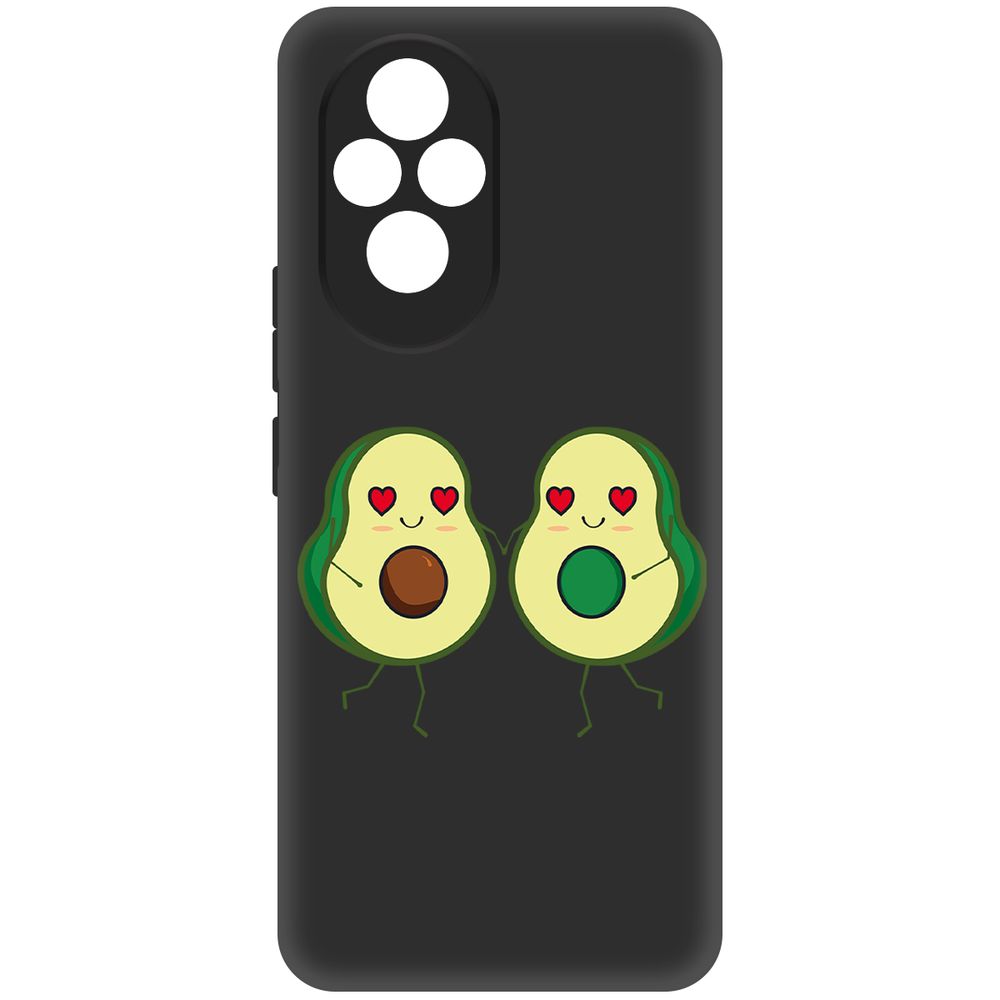 

Чехол-накладка Krutoff Soft Case Авокадо Пара для Honor 200 черный