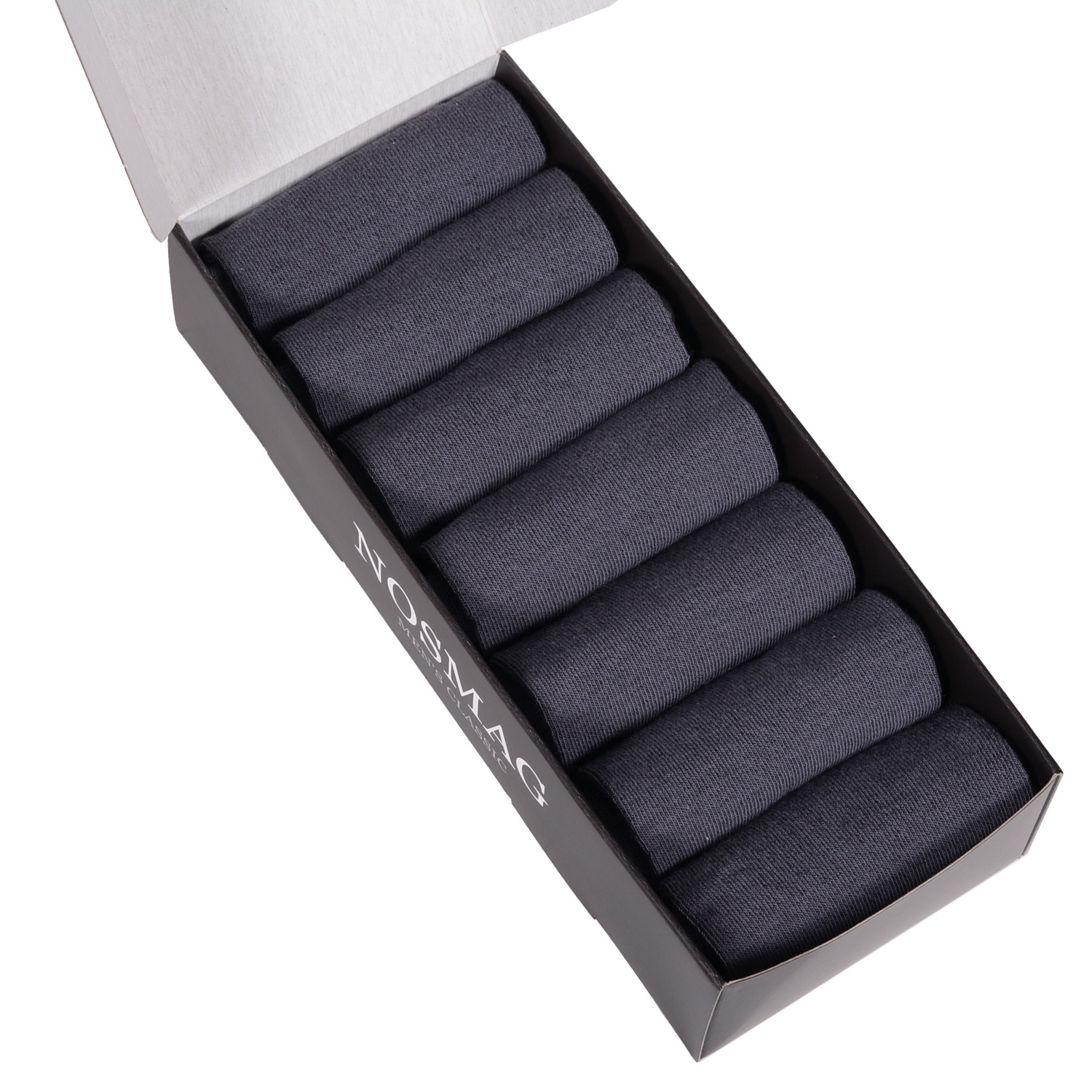 фото Набор носков мужской челны текстиль сп-4-7_темно-серые серый 29 (44-46)