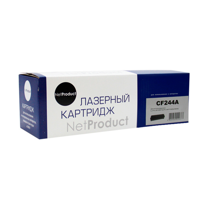

Картридж для лазерного принтера NetProduct (N-CF244A) черный, совместимый