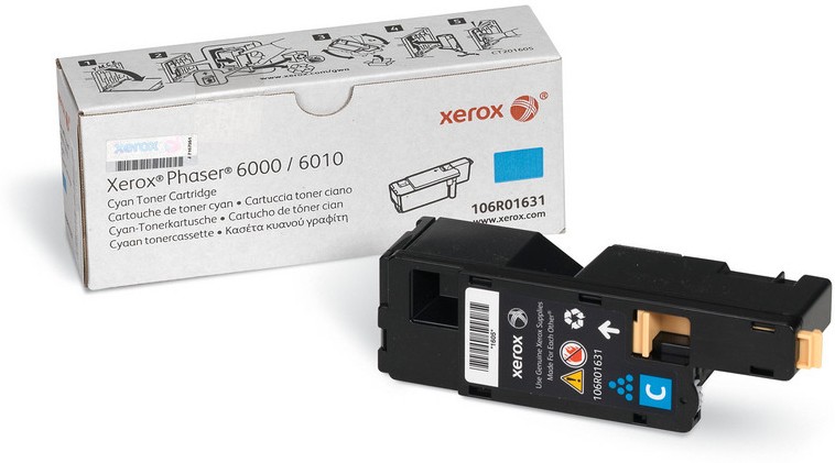 

Картридж для МФУ Xerox 106R01631 (106R01631) голубой, оригинальный, 106R01631