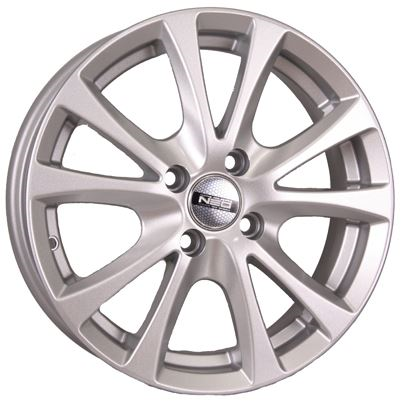 

Колесный диск Tech-line Neo 509 (S) 6xR15 ET39 5*105 D56.6, Серебристый