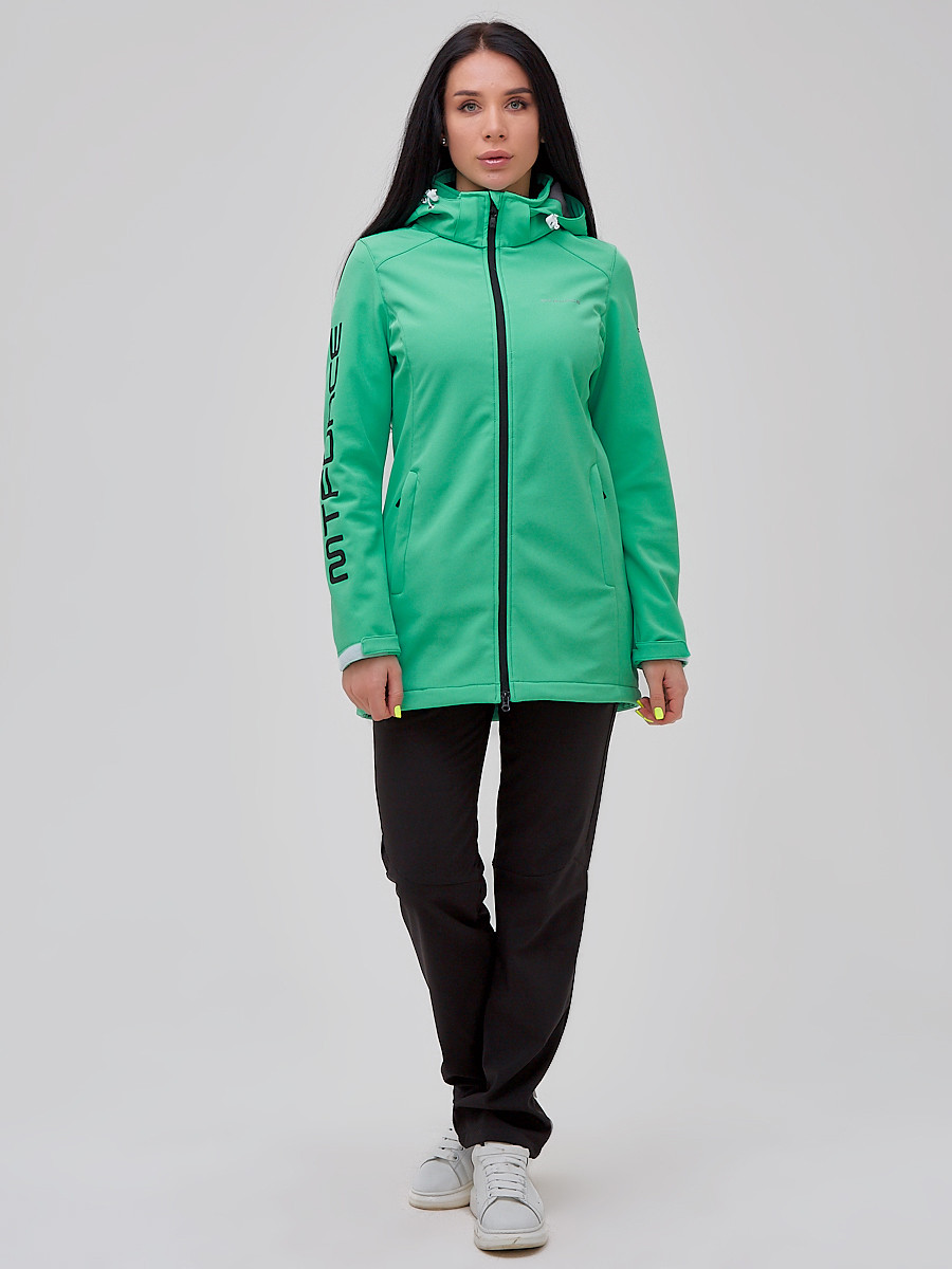фото Спортивный костюм женский mtforce 2023 зеленый 42 ru