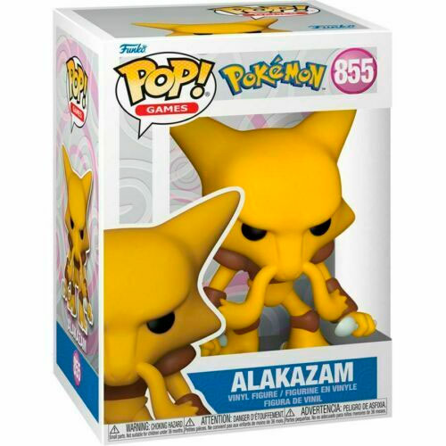 Коллекционная фигурка Funko POP! Games Pokemon Alakazam (855) 59343