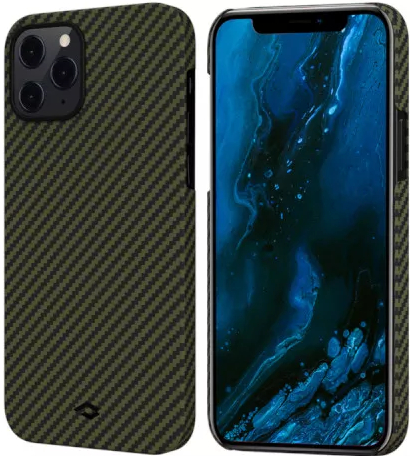 

Чехол Pitaka MagEZ (PI12PMY) для iPhone 12 Pro Max (Black/Yellow Twill), MagEZ PI12PMY для iPhone 12 Pro Max