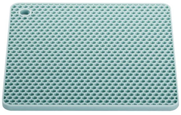 

Подставка на стол Xiaomi Jordan & Judy Honeycomb Square Shaped Silicone Mat (Blue), Jordan & Judy Honeycomb Square Shaped Silicone Mat