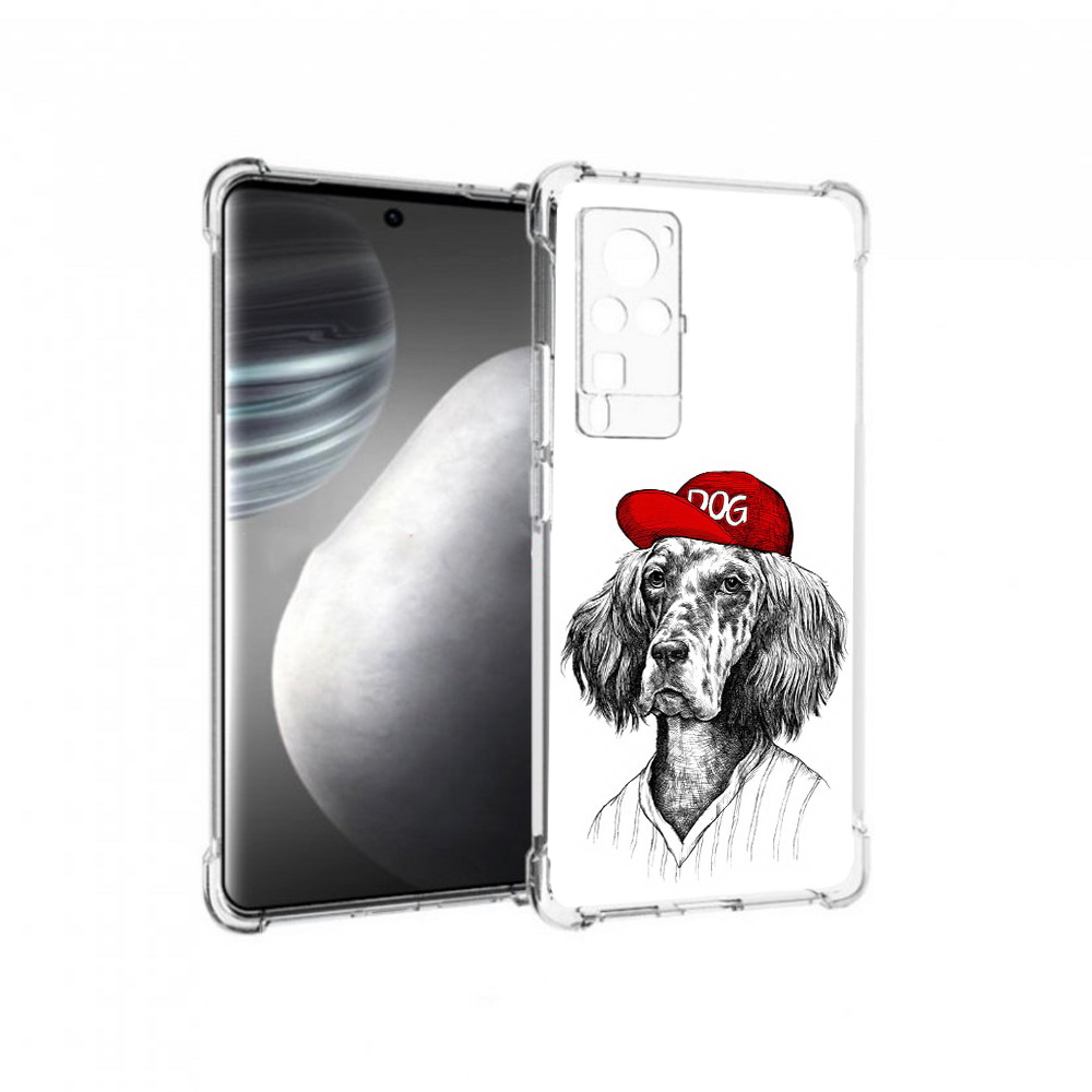 

Чехол MyPads Tocco для Vivo X60 pro дог (PT226972.385.333), Прозрачный, Tocco