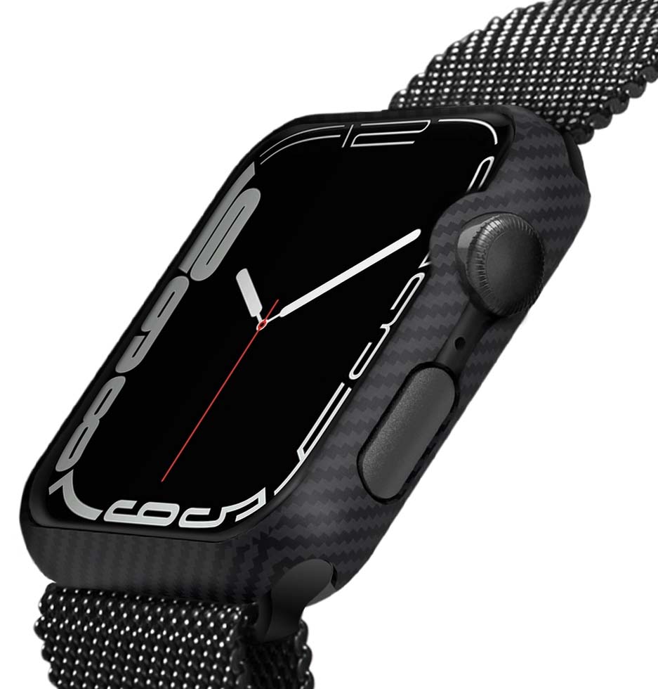 Чехол Pitaka AirCase (KW2002A) для Apple Watch Series 7 45mm (Black)