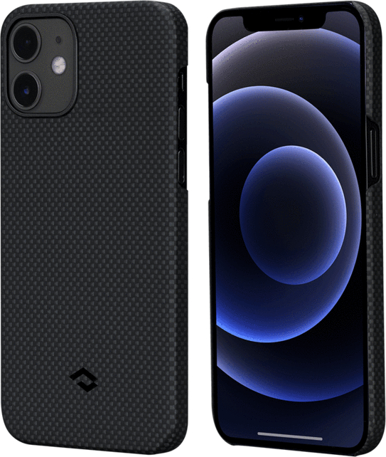 

Чехол Pitaka MagEZ (KI1202M) для iPhone 12 (Black/Grey), MagEZ KI1202M для iPhone 12