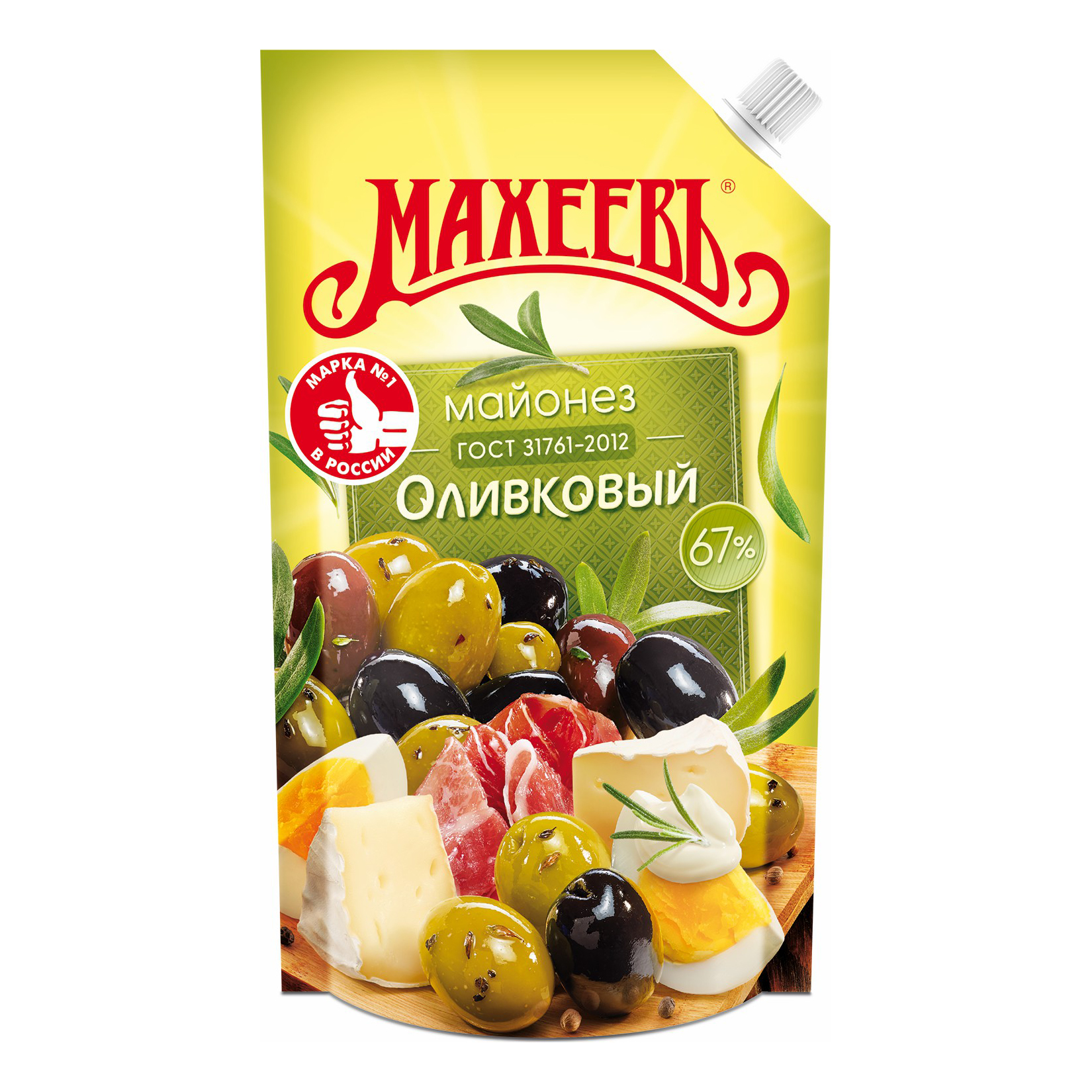 Майонез Махеевъ Оливковый 67% 380 г