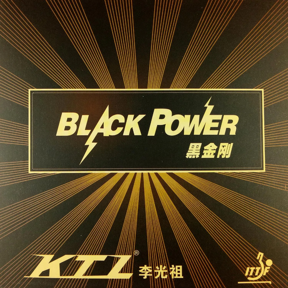 

Накладка для н/тенниса KTL (LKT) Black Power mechanical Blue Sponge, Black, 2.1, Черный