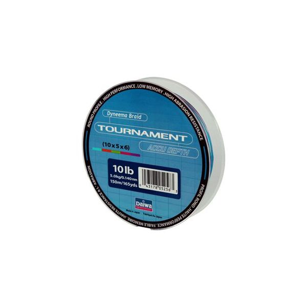 

Леска Daiwa Tournament Accudepth 150-10 (19033), Разноцветный, Tournament Accu Depth