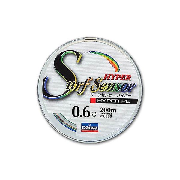 

Леска Daiwa Surf Sensor Hyper Pe #0.6 (8474), Разноцветный, Surf Sensor Hyper