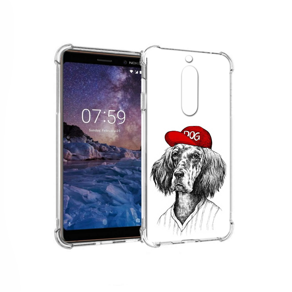 

Чехол MyPads Tocco для Nokia 7 дог (PT95887.123.333), Прозрачный, Tocco