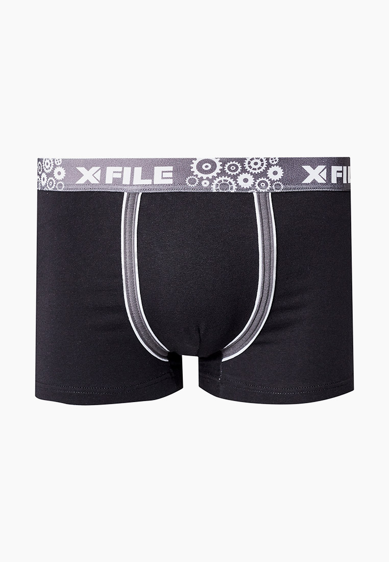 

Трусы мужские X File 68310-10 черные M, Черный, 68310-10