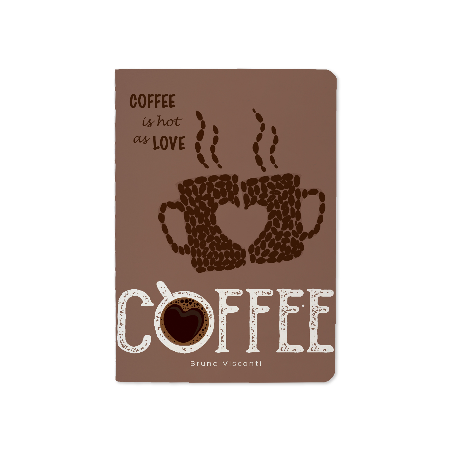 

Тетрадь общая в клетку Bruno Visconti Coffee as hot as love 7-32-001/20, 60 л., 1 шт.
