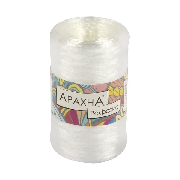 

Пряжа ARACHNA Raffia 100% полипропилен 5 шт. х 50 г 200 м цв. №03 молочный Raffia-, Бежевый, Raffia